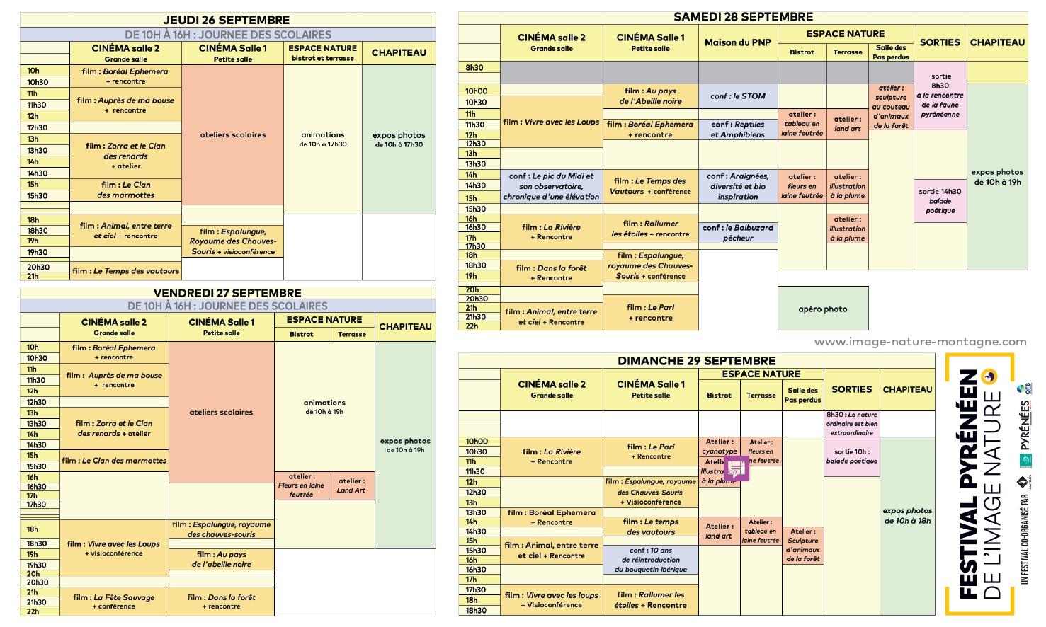 FPIN 2024 - Grille de Programmation